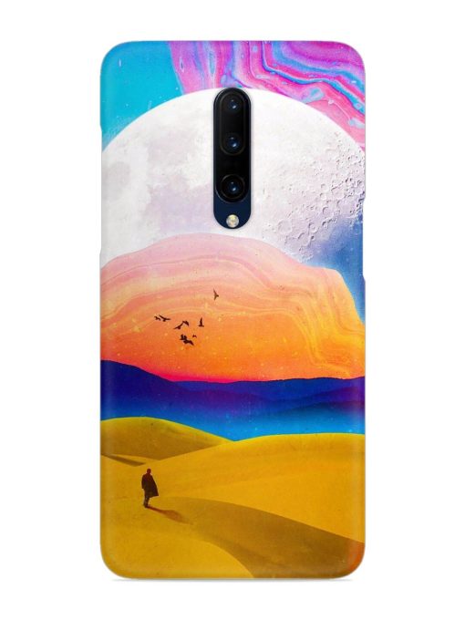 Sandy Desert Snap Case for Oneplus 7 Pro Zapvi