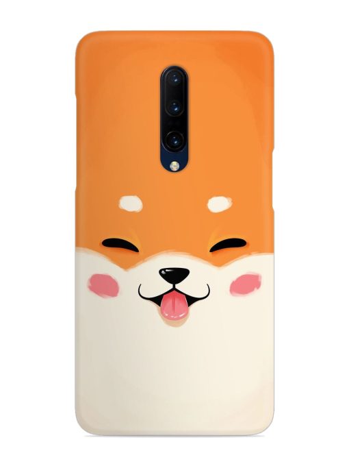 Happy Cat Art Snap Case for Oneplus 7 Pro