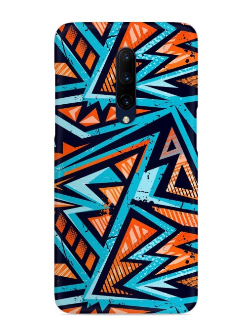 Abstract Seamless Grunge Snap Case for Oneplus 7 Pro