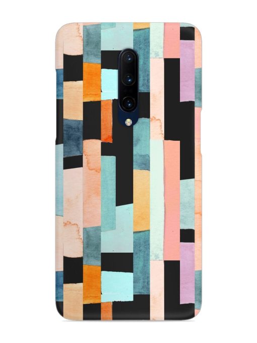 Geometric Seamless Pattern Snap Case for Oneplus 7 Pro Zapvi