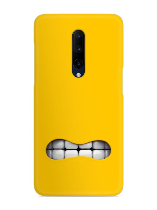 Mouth Character On Snap Case for Oneplus 7 Pro Zapvi