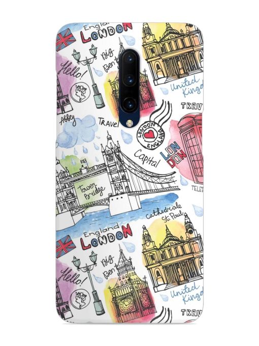 Vector London Landmark Snap Case for Oneplus 7 Pro