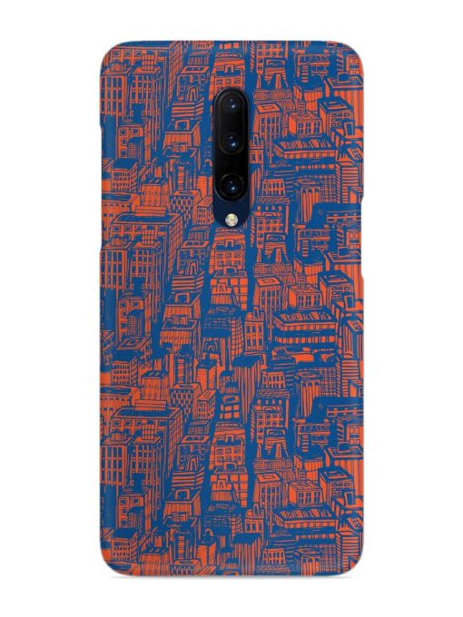 Hand Drawn Seamless Snap Case for Oneplus 7 Pro Zapvi