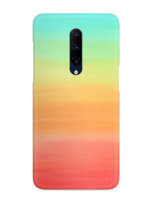 Background Sky Watercolor Snap Case for Oneplus 7 Pro Zapvi