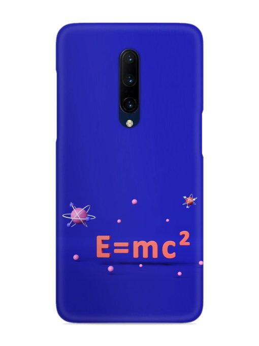 Formula Relativity Equation Snap Case for Oneplus 7 Pro