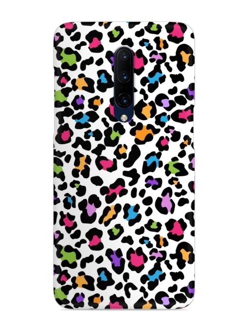 Seamless Leopard Pattern Snap Case for Oneplus 7 Pro Zapvi