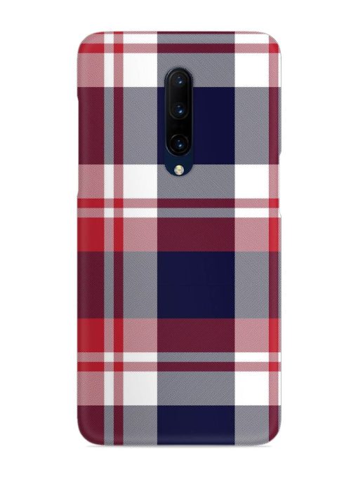 Classic Plaid Tartan Snap Case for Oneplus 7 Pro Zapvi