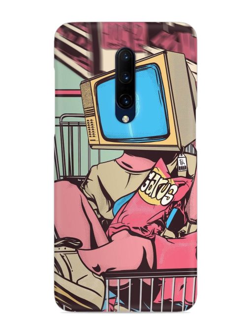 Toaster Oven Head Snap Case for Oneplus 7 Pro Zapvi