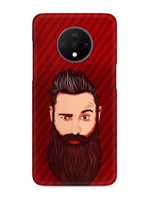 Beardo Man Snap Case for Oneplus 7T Zapvi