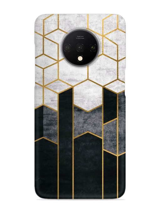 Cube Marble Art Snap Case for Oneplus 7T Zapvi