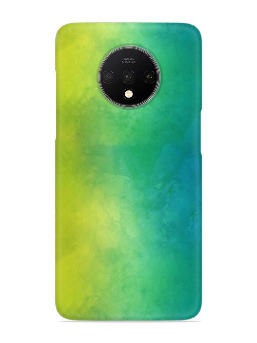 Yellow Green Gradient Snap Case for Oneplus 7T Zapvi