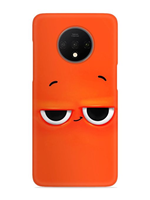 Smiley Face Snap Case for Oneplus 7T Zapvi