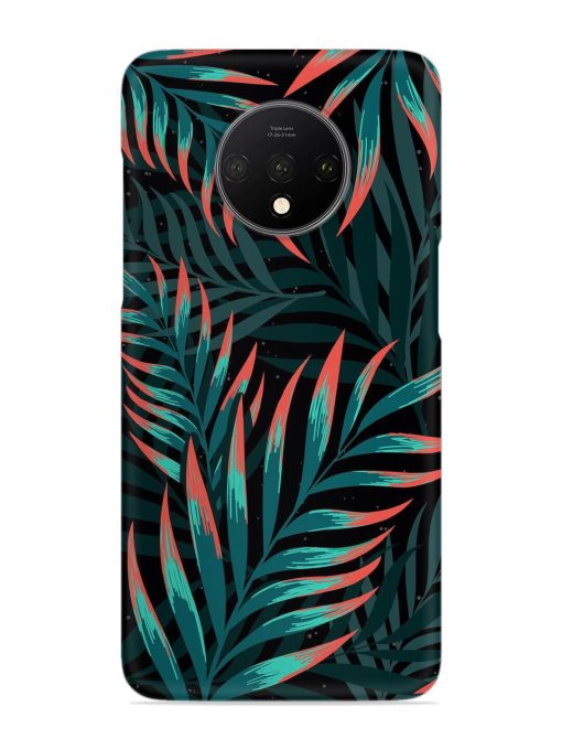 Green Leaf Art Snap Case for Oneplus 7T