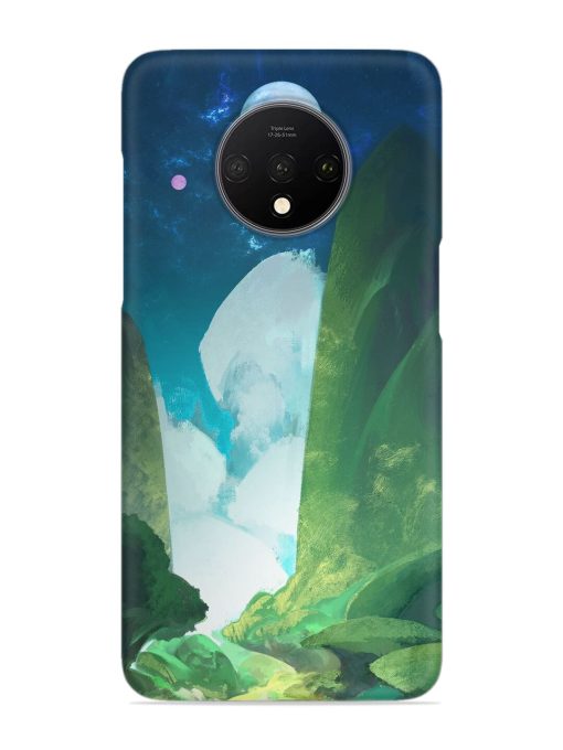 Abstract Art Of Nature Snap Case for Oneplus 7T