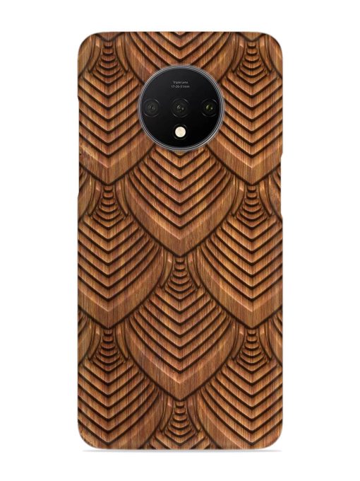 Carved Pattern On Snap Case for Oneplus 7T