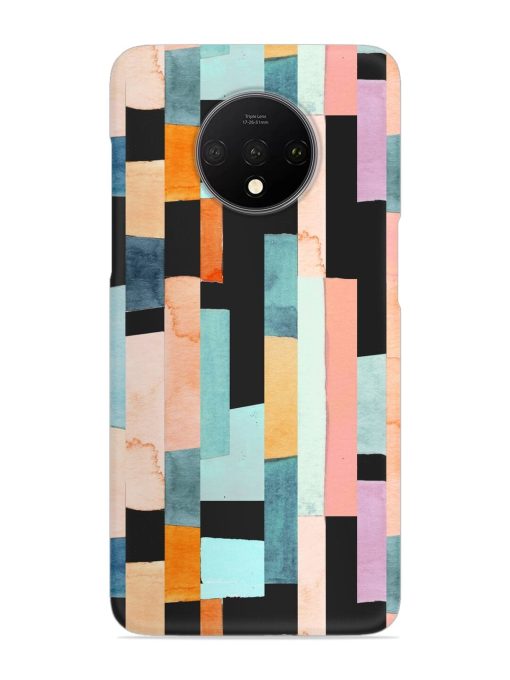 Geometric Seamless Pattern Snap Case for Oneplus 7T Zapvi