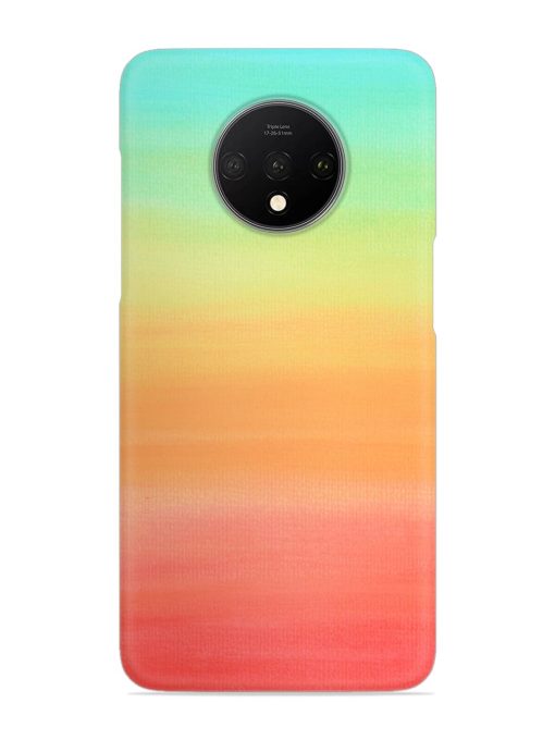 Background Sky Watercolor Snap Case for Oneplus 7T Zapvi