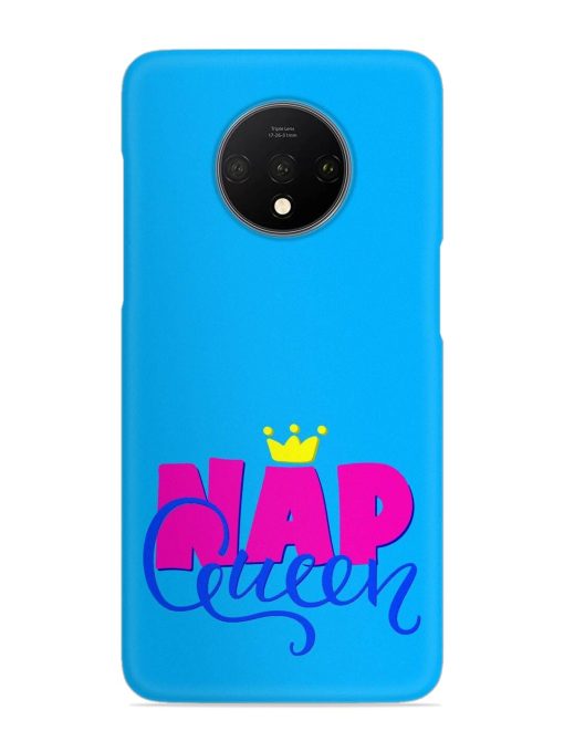 Nap Queen Quote Snap Case for Oneplus 7T Zapvi