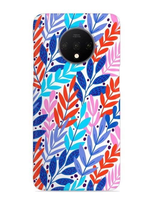 Bright Floral Tropical Snap Case for Oneplus 7T Zapvi