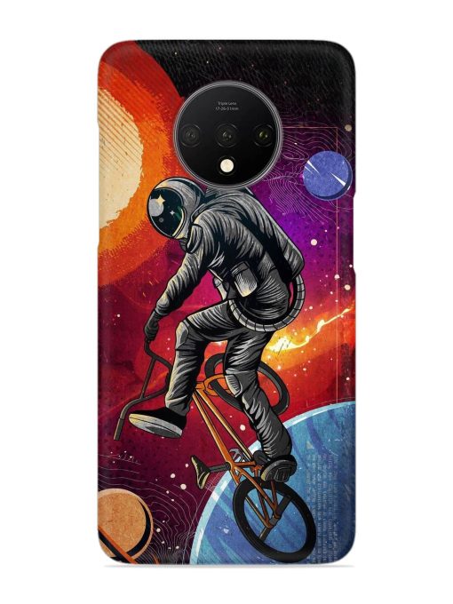 Super Eclipse Bmx Bike Snap Case for Oneplus 7T Zapvi