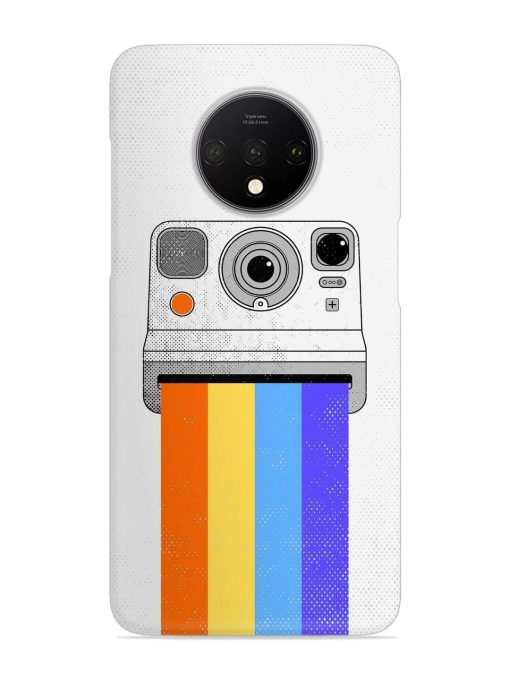 Retro Camera Art Snap Case for Oneplus 7T Zapvi