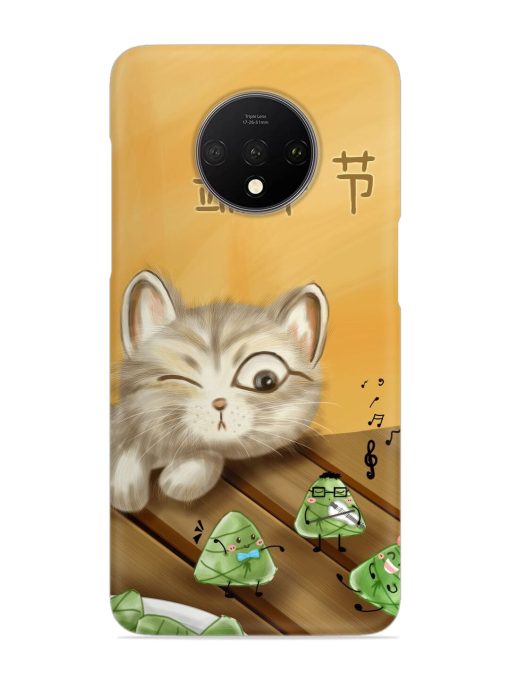 Cat Scorpion Dancing Snap Case for Oneplus 7T