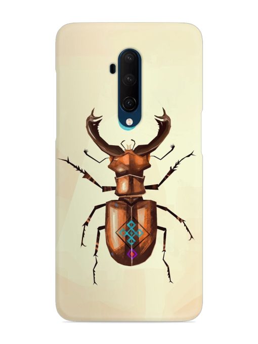 Stag Beetle Vector Snap Case for Oneplus 7T Pro