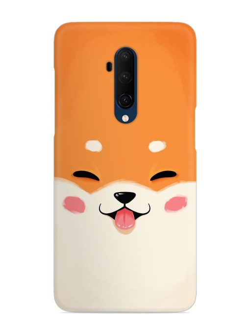 Happy Cat Art Snap Case for Oneplus 7T Pro