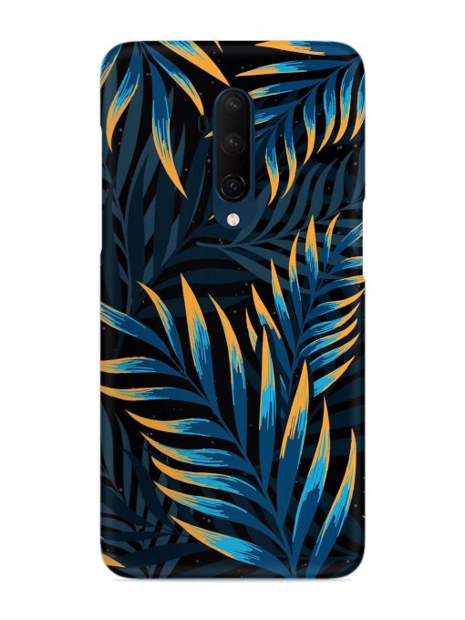 Abstract Leaf Art Snap Case for Oneplus 7T Pro Zapvi