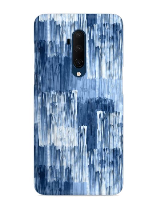 Abstract Pattern Stripes Snap Case for Oneplus 7T Pro Zapvi