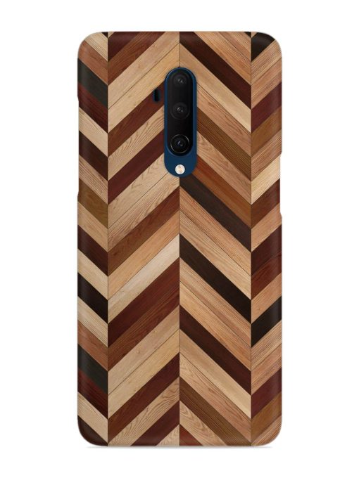 Seamless Wood Parquet Snap Case for Oneplus 7T Pro