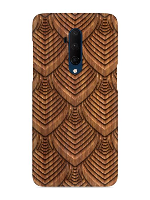 Carved Pattern On Snap Case for Oneplus 7T Pro