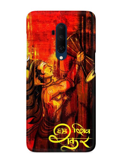 Illustration Lord Shiva Snap Case for Oneplus 7T Pro