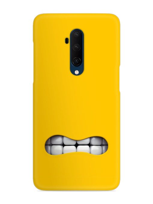 Mouth Character On Snap Case for Oneplus 7T Pro Zapvi