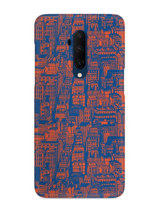 Hand Drawn Seamless Snap Case for Oneplus 7T Pro