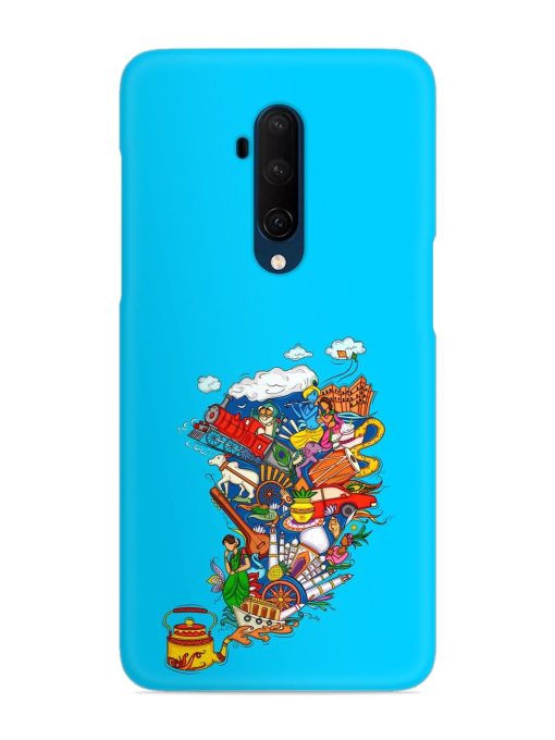 Vector Design Indian Snap Case for Oneplus 7T Pro Zapvi