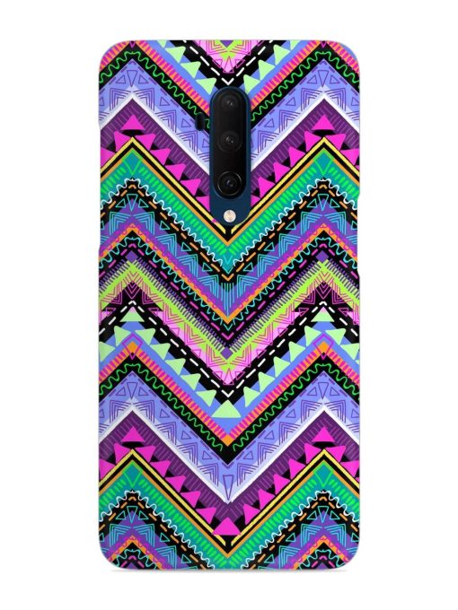 Tribal Aztec Print Snap Case for Oneplus 7T Pro