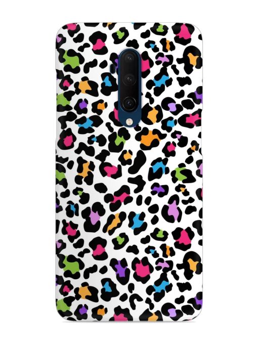 Seamless Leopard Pattern Snap Case for Oneplus 7T Pro Zapvi