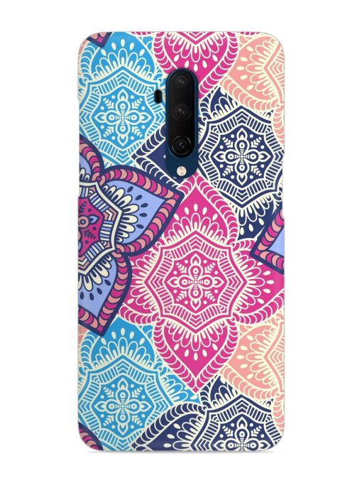 Ethnic Floral Seamless Snap Case for Oneplus 7T Pro