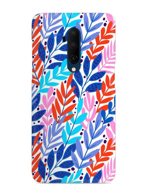 Bright Floral Tropical Snap Case for Oneplus 7T Pro