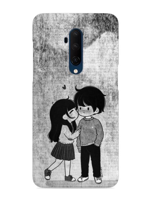 Couple Love Highlights Snap Case for Oneplus 7T Pro Zapvi