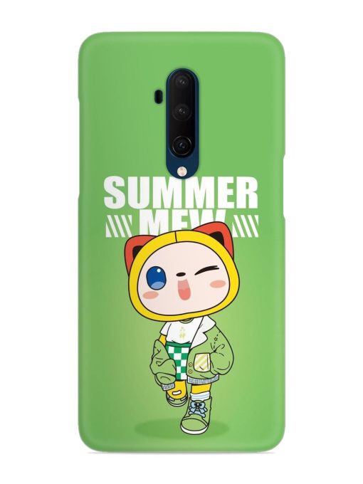 Summer Mew Snap Case for Oneplus 7T Pro