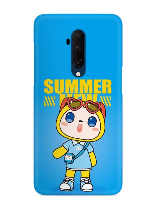 Summer Mew Cartoon Snap Case for Oneplus 7T Pro Zapvi