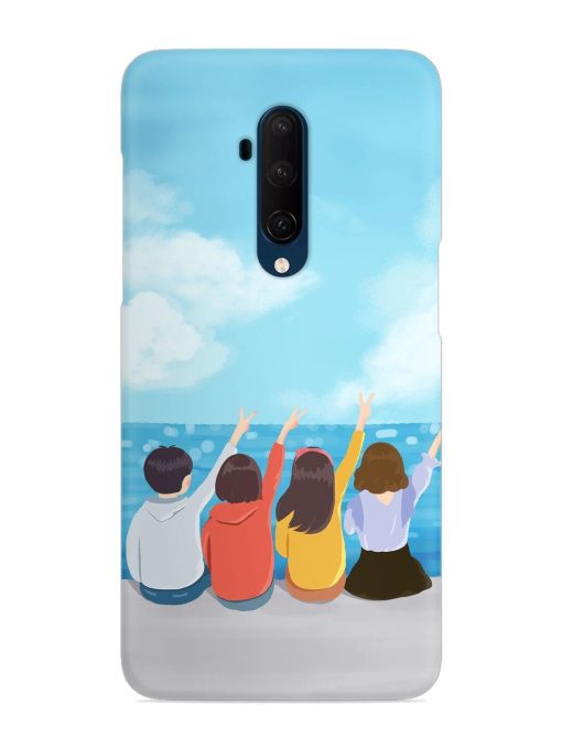 Happy Kids Snap Case for Oneplus 7T Pro Zapvi