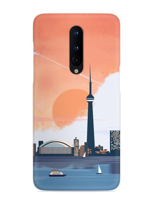 Toronto Canada Snap Case for Oneplus 8 Zapvi