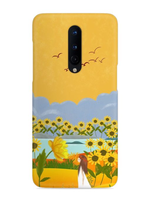 Beginning Of Autumn Snap Case for Oneplus 8 Zapvi