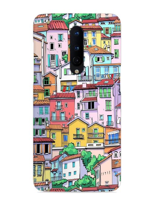 Europe Old Town Snap Case for Oneplus 8 Zapvi