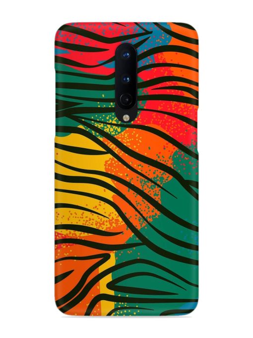 Bright Colorful Snap Case for Oneplus 8 Zapvi