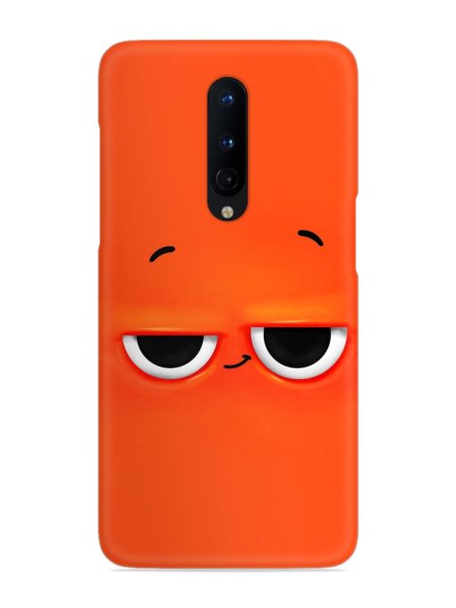 Smiley Face Snap Case for Oneplus 8 Zapvi