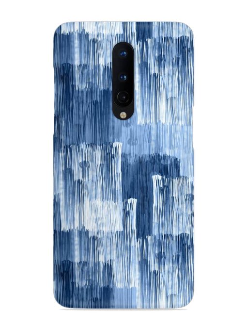 Abstract Pattern Stripes Snap Case for Oneplus 8 Zapvi